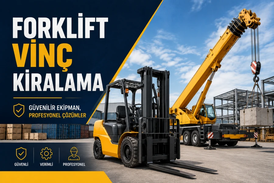 Antakya Aylık Forklift Vinç Kiralama